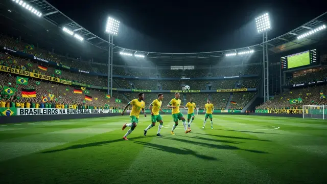 Brasileiros ganham espaço na Bundesliga e miram temporada decisiva