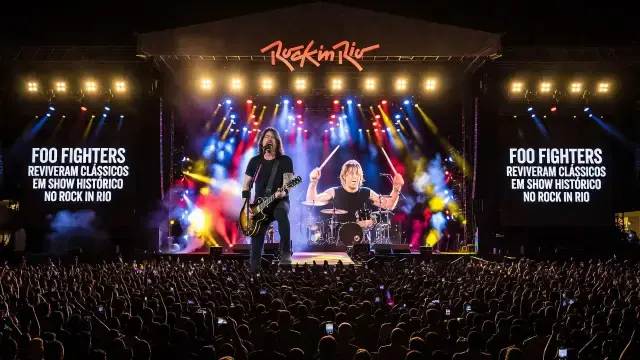 Foo Fighters Reviveram Clássicos em Show Histórico no Rock in Rio
